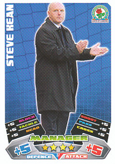 Steve Kean Blackburn Rovers 2011/12 Topps Match Attax Manager #37